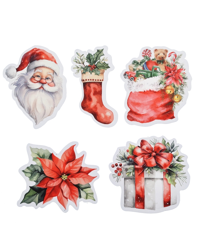 Confeti Papa Noel 2.3X6&6X6cm Papel ***OFERTA DTO NO ACUMULABLE