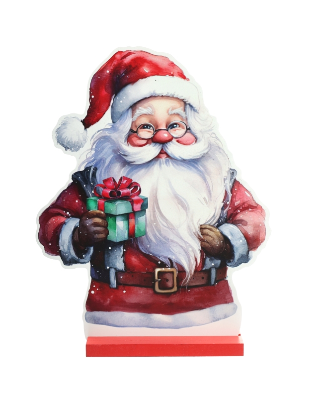 Adorno Papa Noel 19X4X20.5cm Madera ***OFERTA DTO NO ACUMULABLE