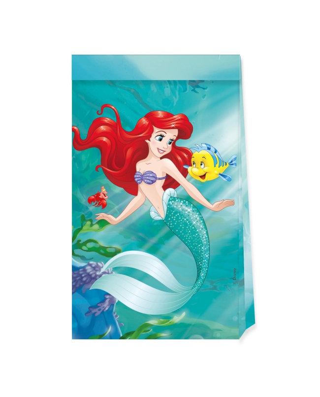 Bolsas Papel La Sirenita Ariel