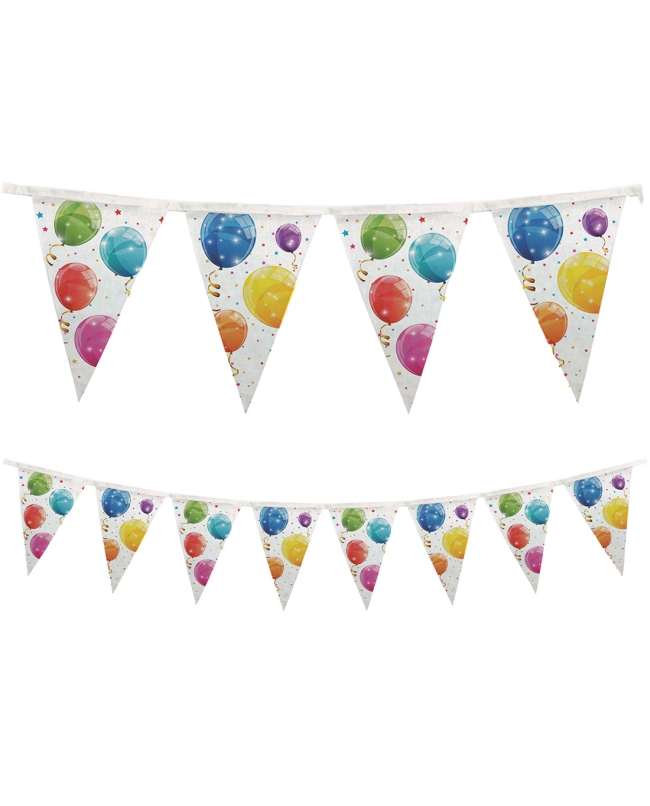 Banderin Reutilizable Globos