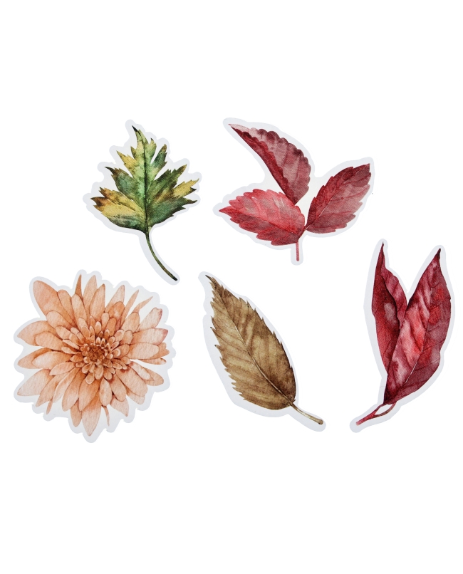Confeti Otoño Floral 5X4.5&5X5.2cm Papel ***OFERTA DTO NO ACUMULABLE
