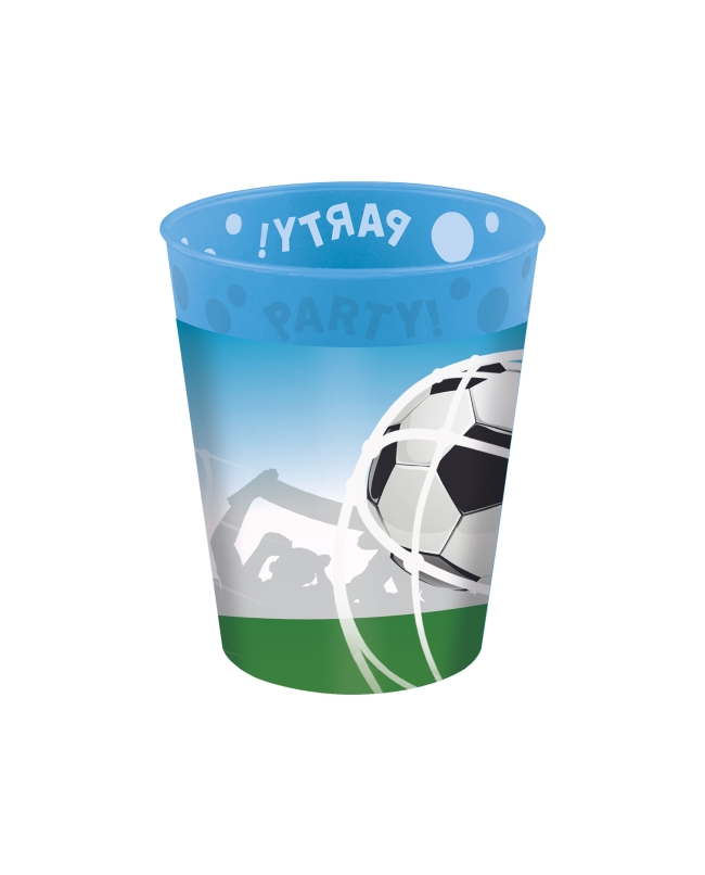 Vaso Plastico Reutilizable 250ml Futbol