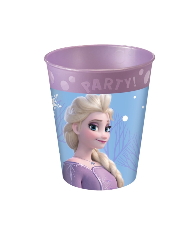 Vaso Plastico Reutilizable 250ml Frozen