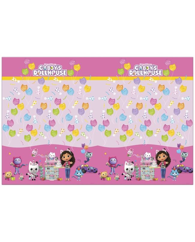 Mantel Plastico 120 X 180cm Casa Muñecas De Gabby