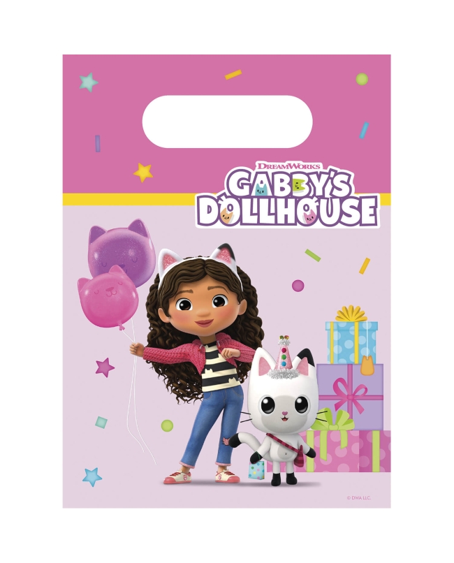 Bolsas Papel Casa Muñecas De Gabby