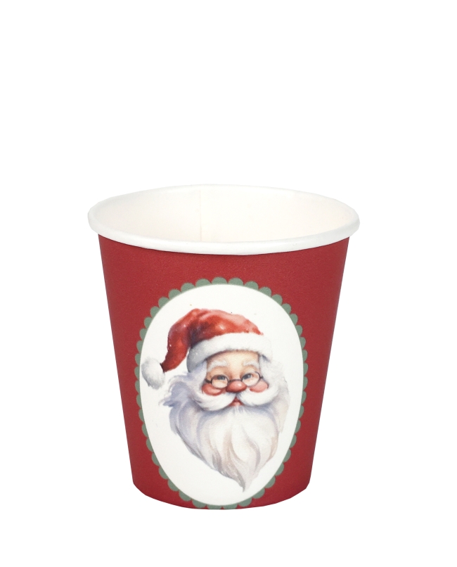 Taza Cafe Papa Noel 5.9X6.5cm/9cl Carton ***OFERTA DTO NO ACUMULABLE