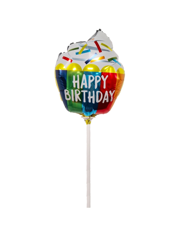 Mini Forma Auto-Inflable Pastel H.Bday ***OFERTA DTO NO ACUMULABLE