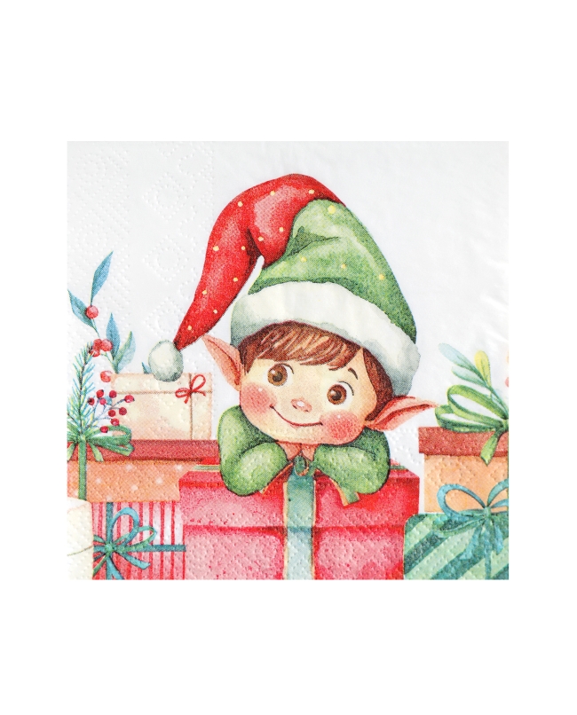 Servilleta Peq. Duendecillo 25X25cm Papel 3 Capas ***OFERTA DTO NO ACUMULABLE