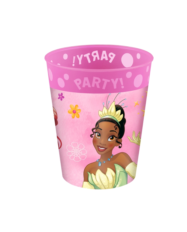 Vaso Plastico Reutilizable 250ml Princesas