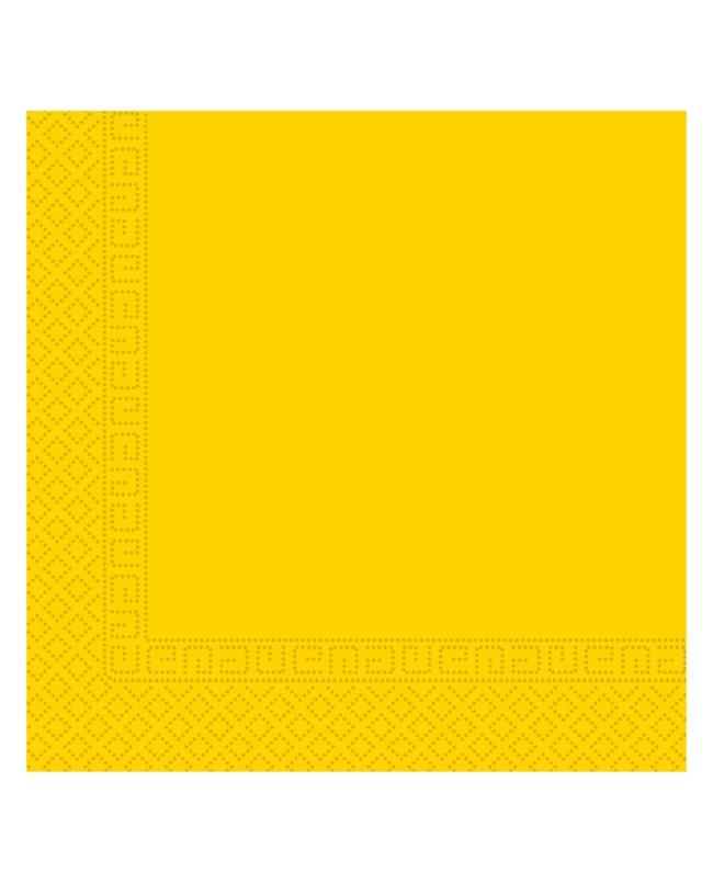 Servilletas 33X33 Amarillo 3Ply Fsc 