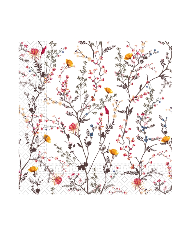 Servilletas 25 x 25cm Ramas Modernas3Ply Fsc