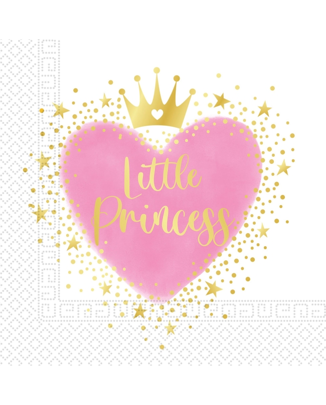 Servilletas 33X33cm My Litter Princess Fsc