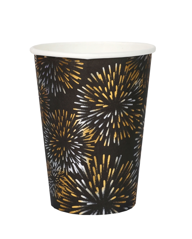Vaso Nochevieja Oro/Plata 7.8X9.7cm/27cl Carton ***OFERTA DTO NO ACUMULABLE