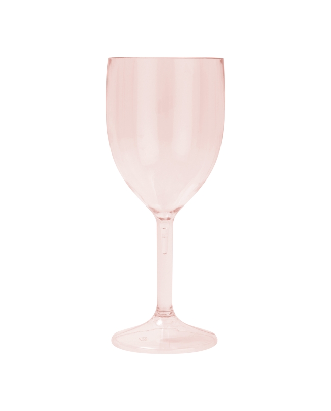 Copas Vino Reutilizables Rosa Semi-Transparente 300ml ***OFERTA DTO NO ACUMULABLE