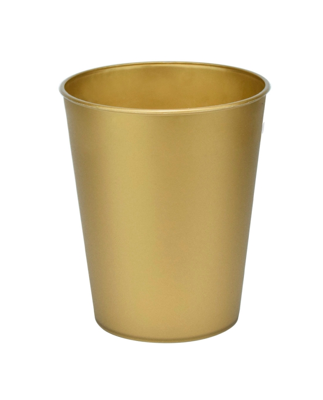 Vaso Plastico Reutilizable 250ml Oro