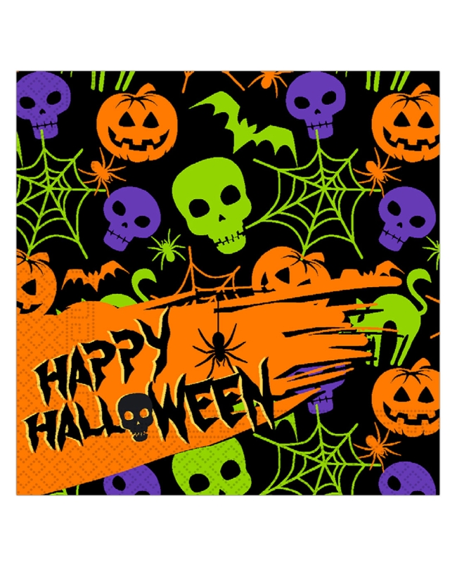 Servilletas 33 x 33cm Halloween Fsc