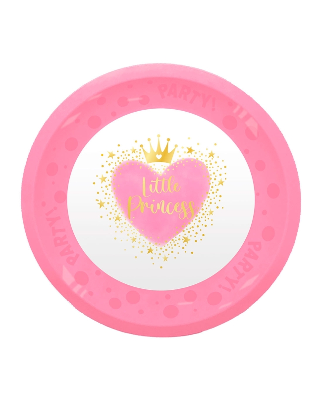 Plato Plastico Reutilizable 21cm My Littler Princess