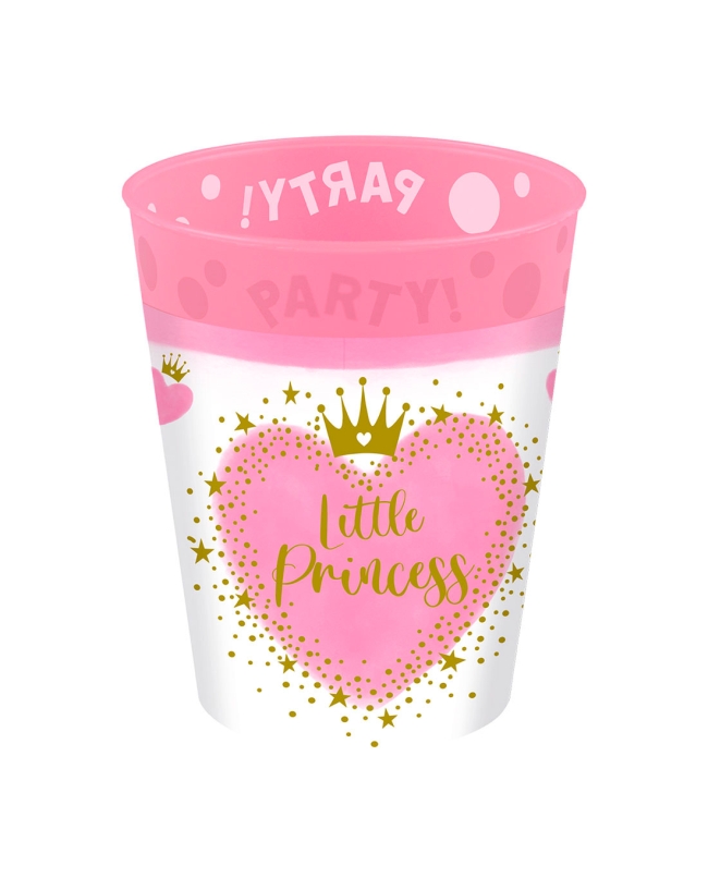 Vaso Plastico Reutilizable 250ml My Littler Princess