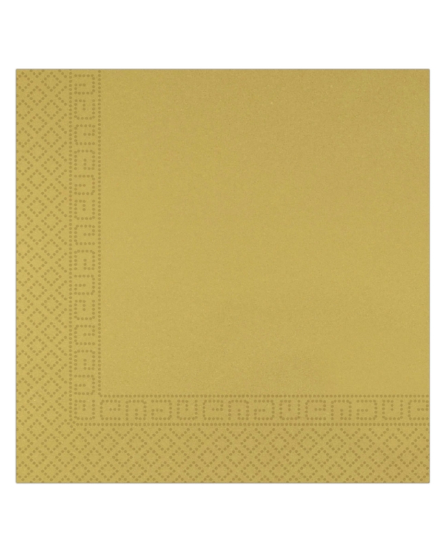 Servilletas 33 x 33cm Oro 3Ply Fsc