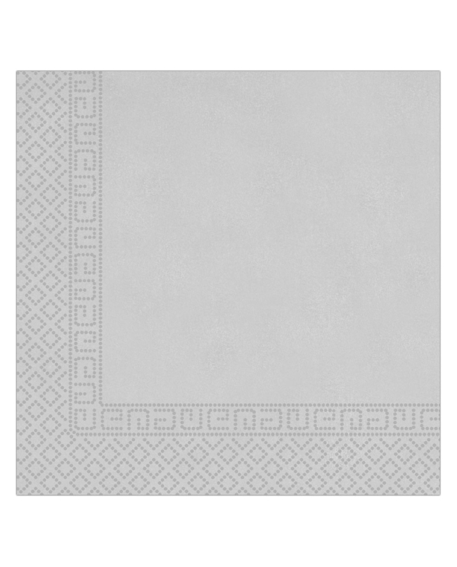 Servilletas 33 x 33cm Plata 3Ply Fsc