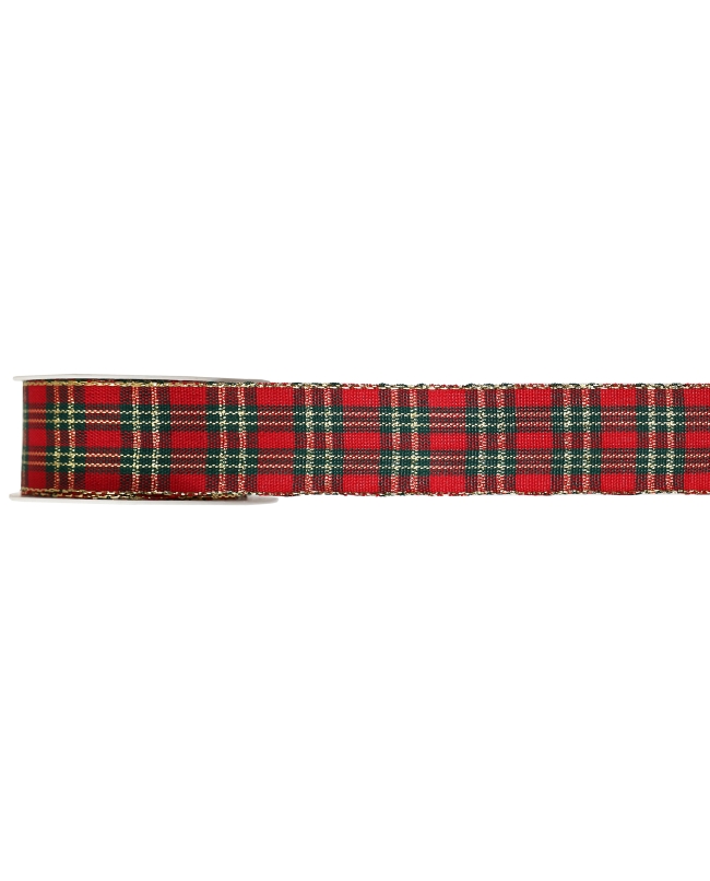 Cinta Escocesa Burdeos 25Mm Poliester 3m***OFERTA DTO NO ACUMULABLE