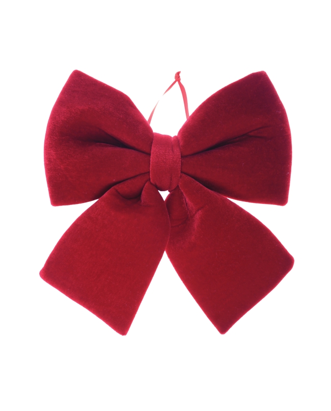Lazo Burdeos 21.5X25cm Terciopelo Poliester ***OFERTA DTO NO ACUMULABLE
