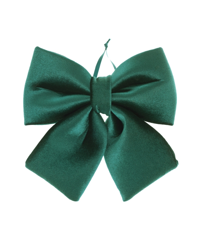 Lazo Verde Abeto 21.5X25cm Terciopelo Poliester ***OFERTA DTO NO ACUMULABLE