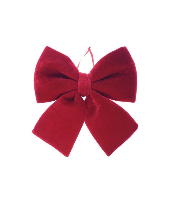 Lazo Peq. Burdeos 15X18cm Terciopelo Poliester ***OFERTA DTO NO ACUMULABLE