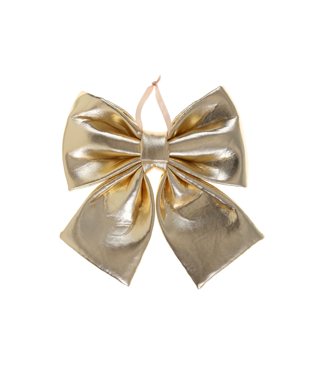 Lazo Peq. Metalizado Oro 15X18cm Poliester/Saten ***OFERTA DTO NO ACUMULABLE