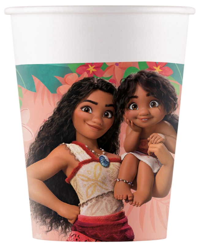 Vasos Papel 200ml Moana Vaiana II Fsc