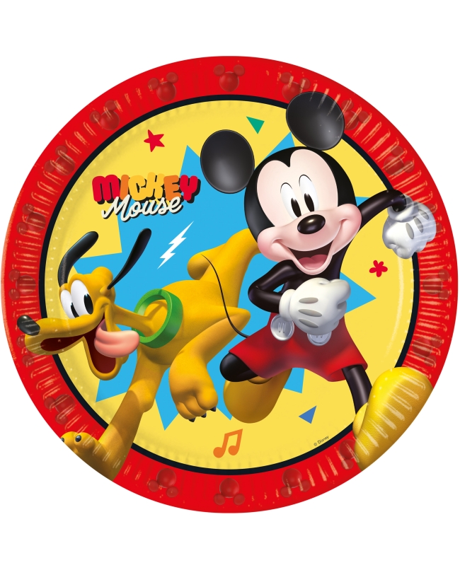 Platos 23cm Mickey Salta Fsc
