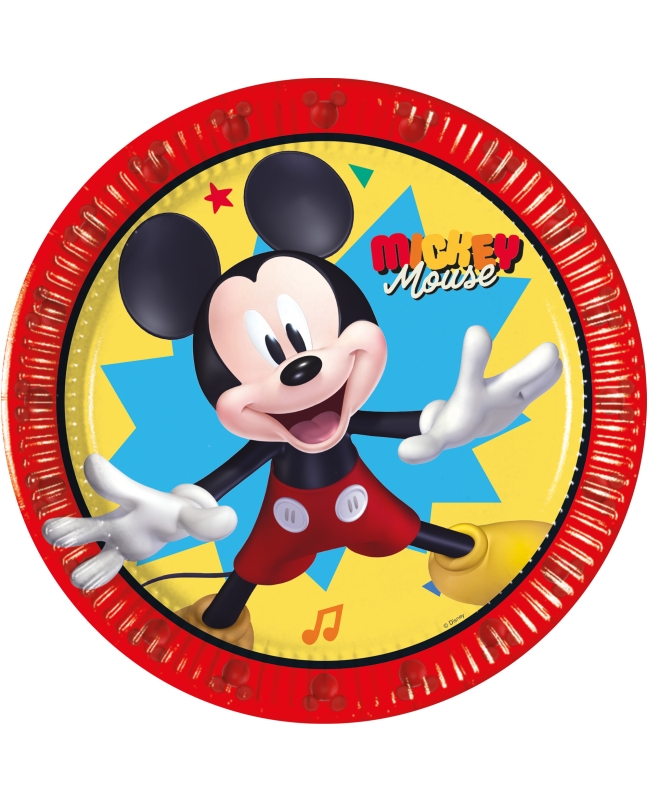 Platos 20cm Mickey Salta Fsc