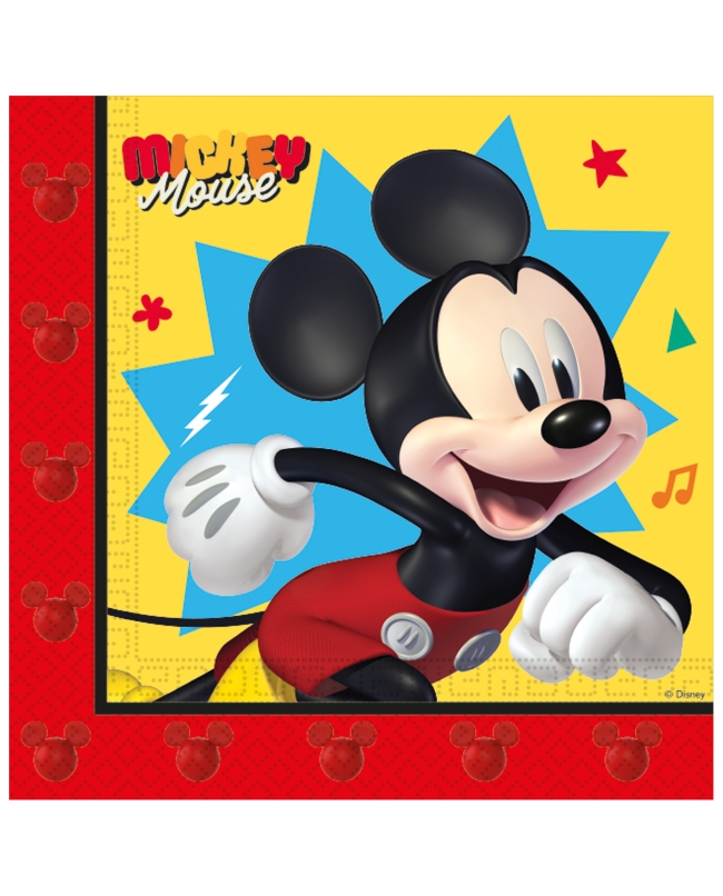 Servilletas 33X33cm Mickey Salta Fsc 2Pli
