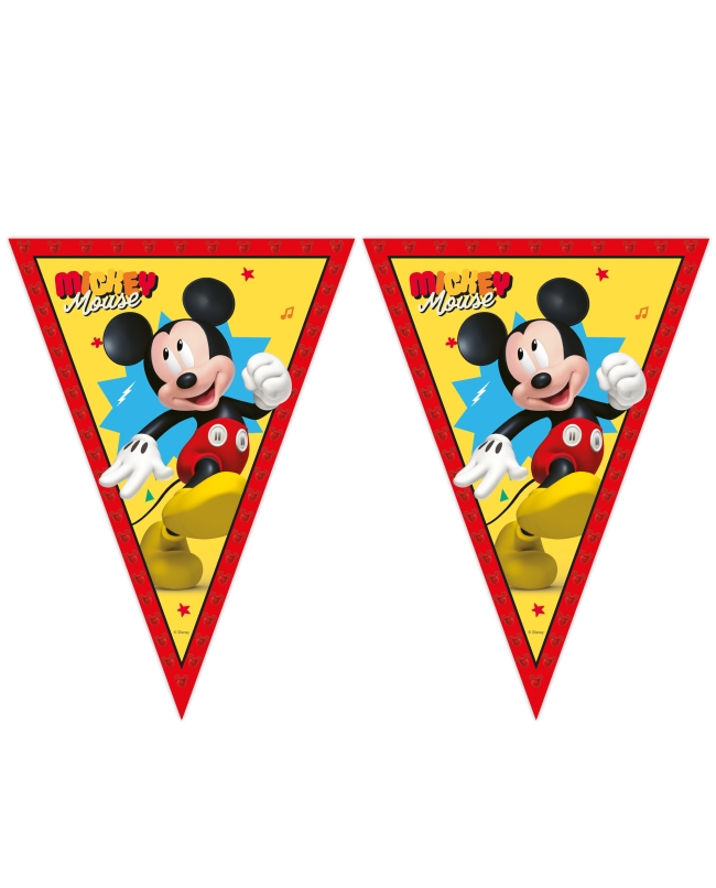 Banderin Papel Mickey Salta Fsc