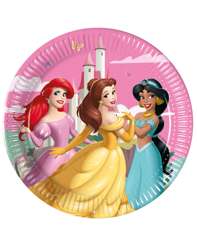 Platos 20cm Princesas Mundo Disney Fsc