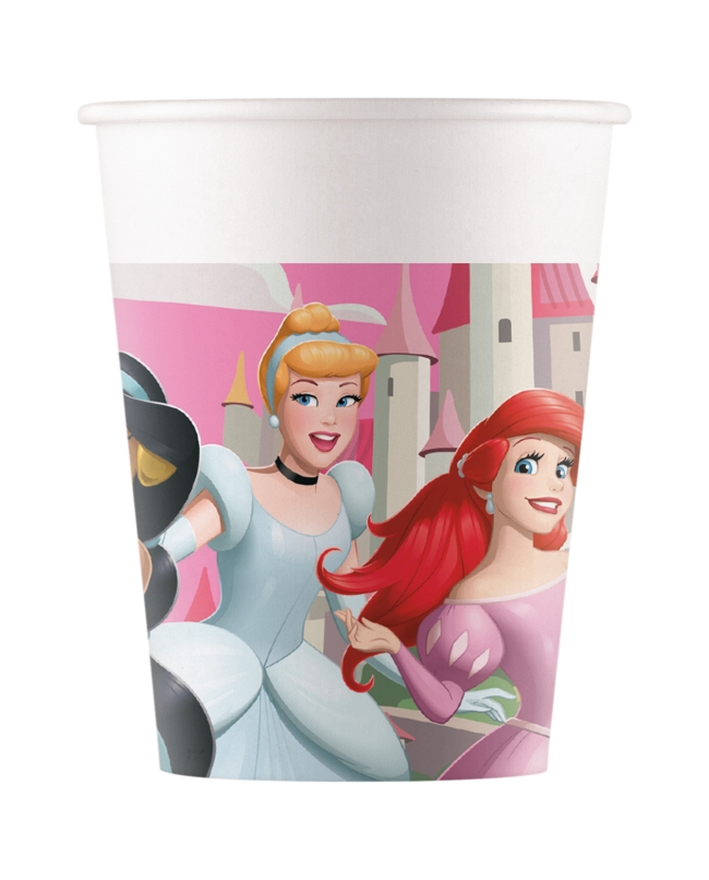 Vasos Papel 200ml Princesas Mundo Disney Fsc