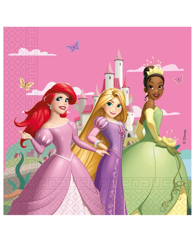 Servilletas 33X33cm Princesas Mundo Disney Fsc 2Pli