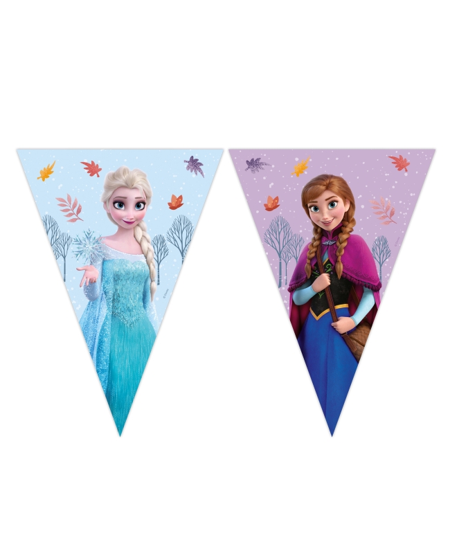 Banderin Papel Frozen Idilica Fsc