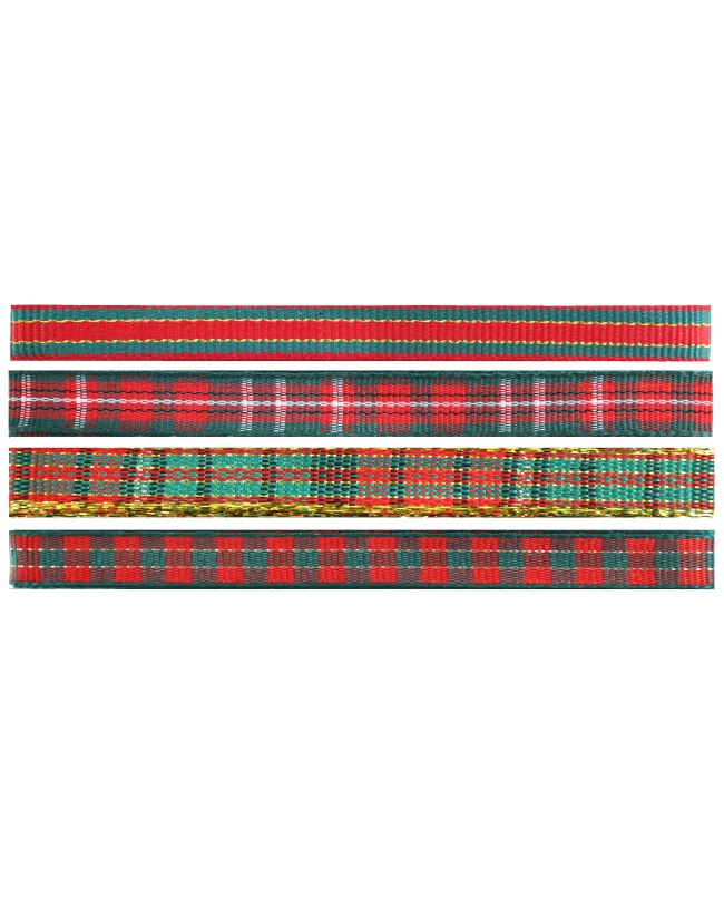 Cinta Escocesa Dorada 10Mm Poliester 1m***OFERTA DTO NO ACUMULABLE