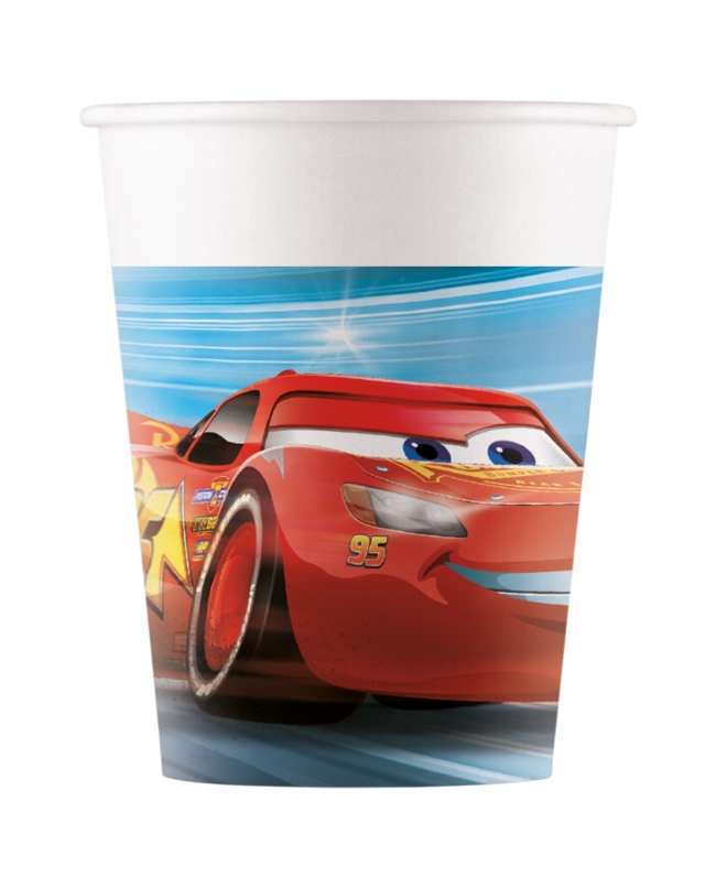 Vasos Papel 200ml Cars Victoria Fsc