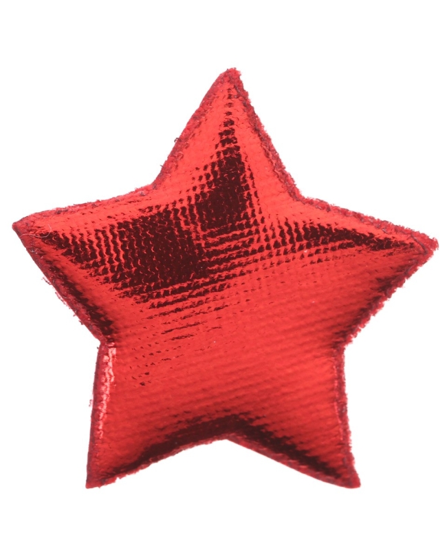 Confeti Estrellas Rojo 2.5X2.5cm Tela ***OFERTA DTO NO ACUMULABLE