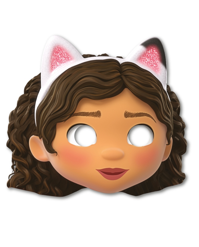 Mascara Casa Muñecas De Gabby Papel Fsc