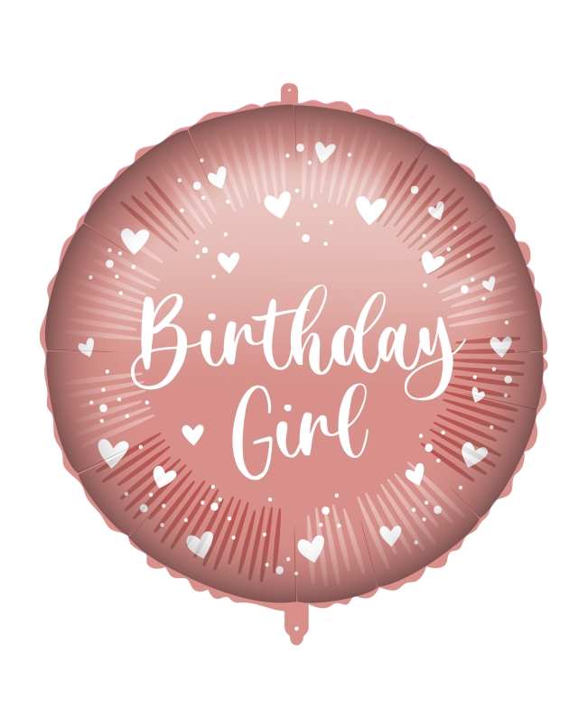 18/46cm Bday Girl Rosa Oro, Cinta Y Peso ***OFERTA DTO NO ACUMULABLE