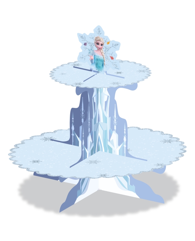 Soporte Dulces Frozen 27,5 X 25cm Papel Fsc