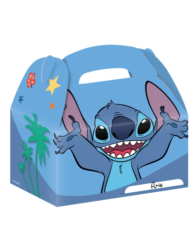 Caja Stitch Y Angel 15,7 X 9 X 16,5cm Papel Fsc