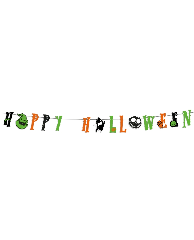 Guirnalda H. Halloween Pesadilla Antes Navidad Papel Fsc