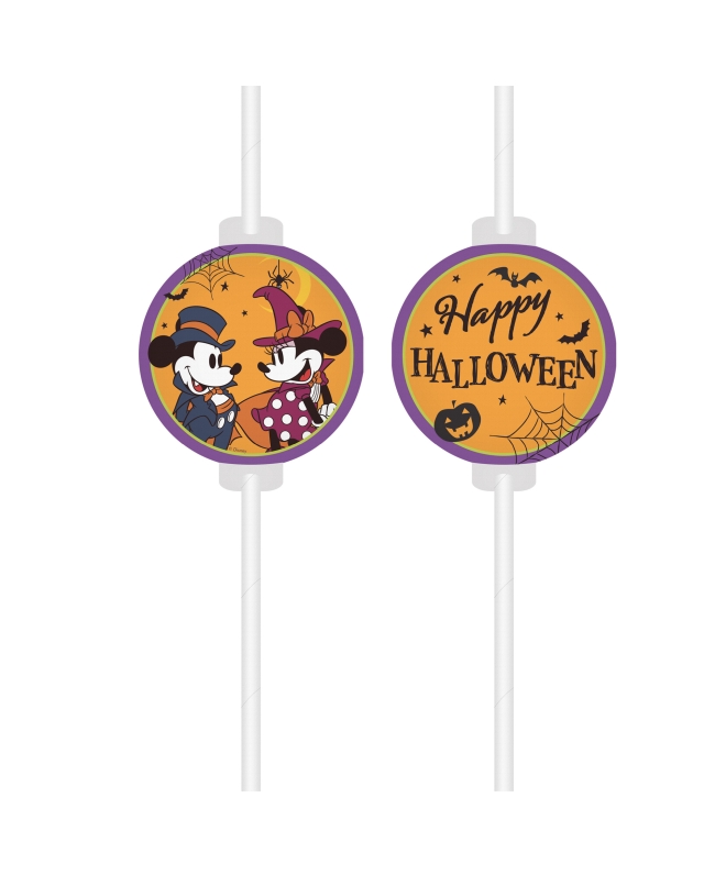 Pajitas Papel Mickey Hwn Retro Fsc