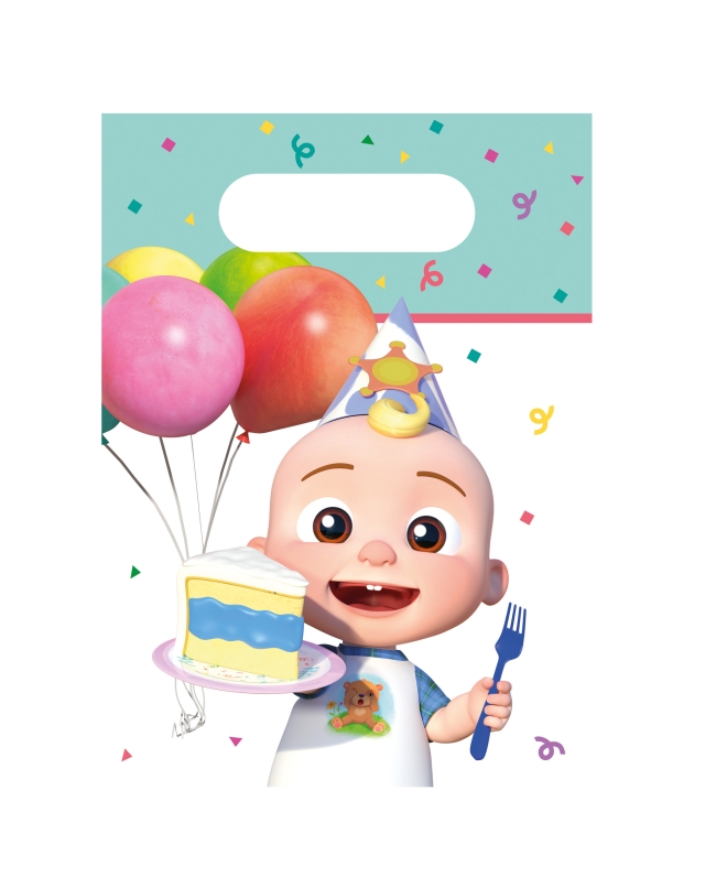 Bolsas Papel Cocomelon Cumple Fsc