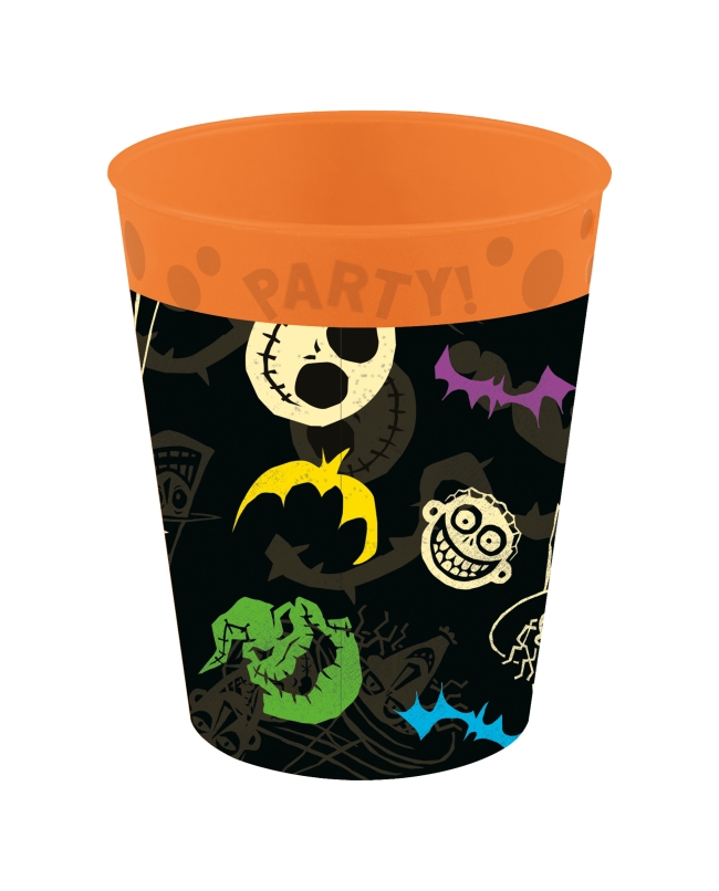 Vaso Plastico Reutilizable 250ml Pesadilla Antes Navidad