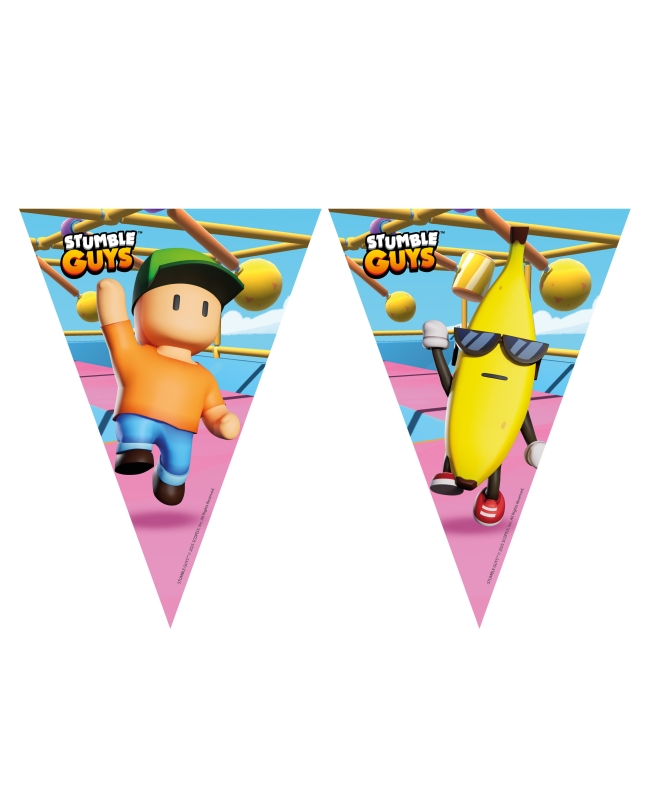 Banderin Papel Stumble Guys Fsc ***OFERTA DTO NO ACUMULABLE